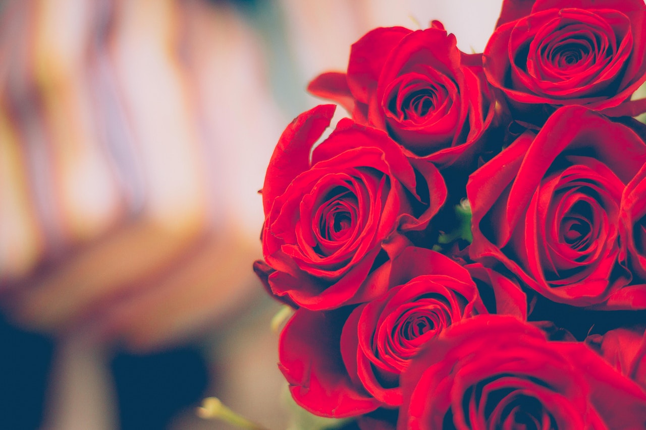 Red Roses Lanzarote Wedding Flowers